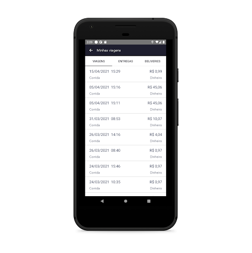 AllFast Motorista Screen 3