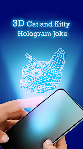 Imágen 9 3D Cat and Kitty Hologram Joke android