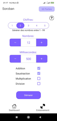 Soroban - Training Challenge Screen 2