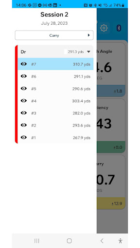 Screenshot of Foresight App