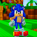 Cover Image of 下载 Hedgehog Sonic in Minecraft  APK