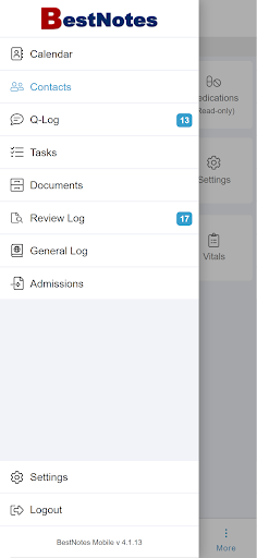 Android application BestNotes screenshort