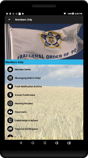 Kansas State FOP Screen 2