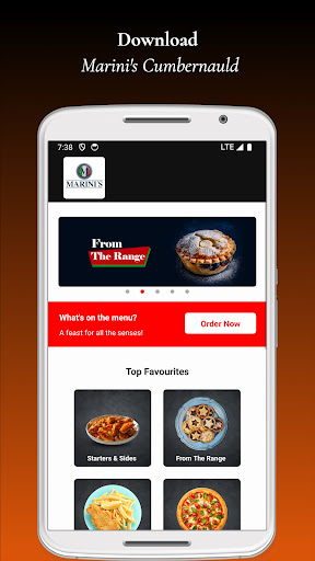Android application Marini's Cumbernauld screenshort