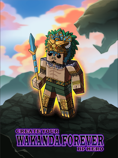 Android application Create your own Super Hero screenshort
