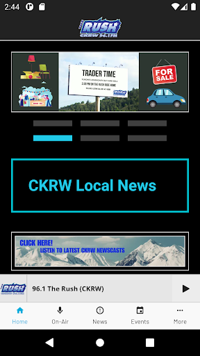Android application 96.1 The Rush (CKRW) screenshort
