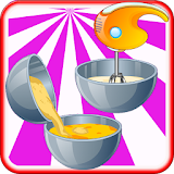 cooking games macarona maker for girls icon