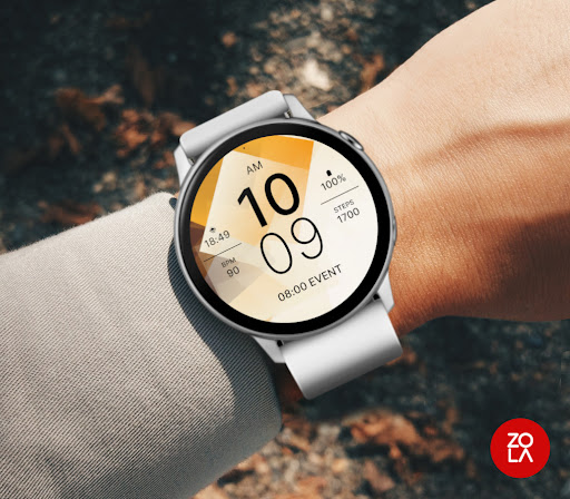 Brown Sporty Fit Watch Face Screen 3