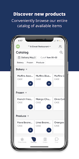 Brothers Food Service Screenshot