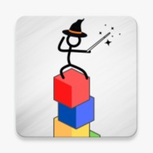 Stick Tower 3D-rainbow edition logo
