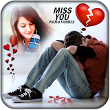 Miss You Photo Frames FREE icon