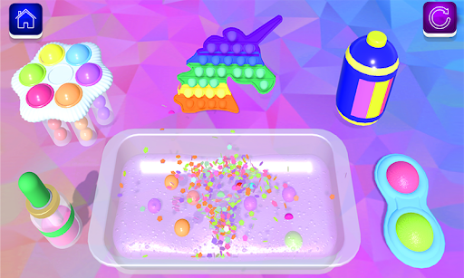 Android application Fidget Slime Kit! Sensory Play screenshort