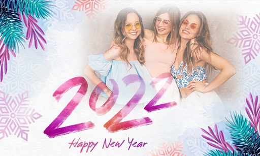 Android application 2022 New Year Photo Frame Blen screenshort