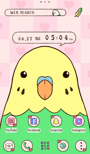 セキセイインコ Homeテーマ Google Play のアプリ