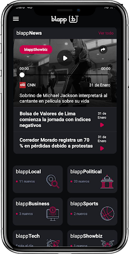 Android application blapp screenshort