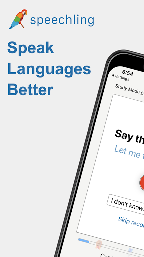 Screenshot of Speechling - Learn to Speak An