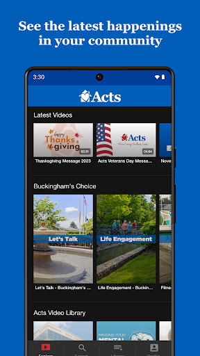 Acts Buckinghams Choice