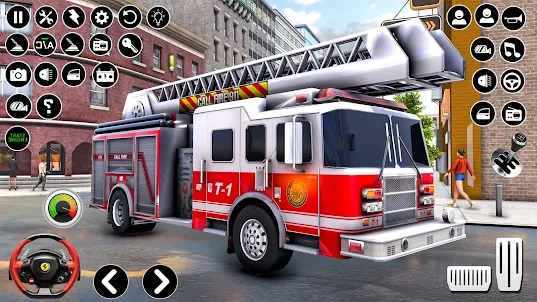 Fire Truck Games: Truck Sim 3D