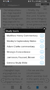 Tagalog Bible ( Ang Biblia ) w Screenshot