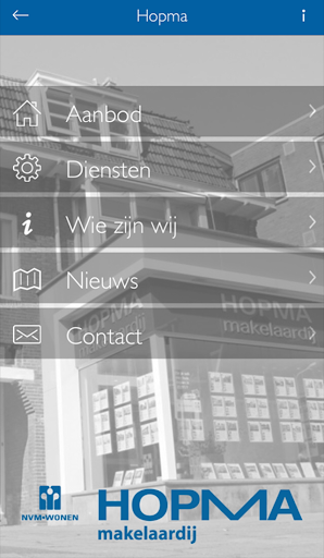 Hopma Makelaardij Screen 2