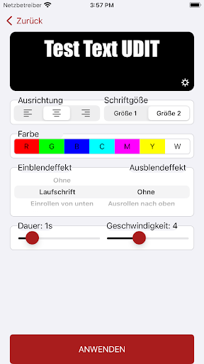 Praeniteo Bluetooth Remote Screen 2