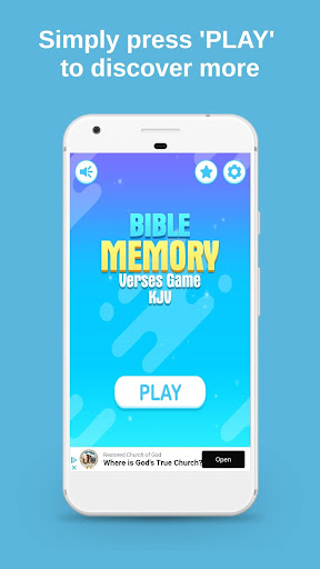 Android application Bible Memory Verses Game - KJV screenshort
