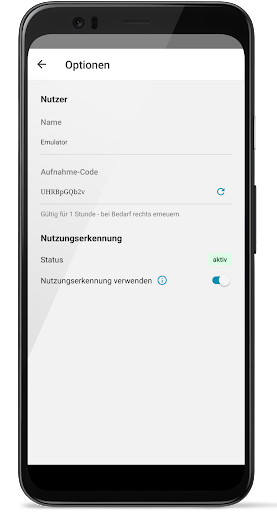 stand-by.care Screen 2