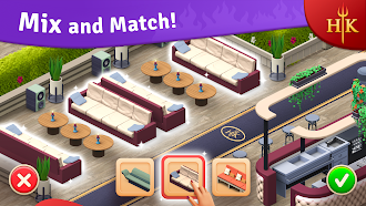 Game screenshot Hell's Kitchen: Match & Design hack