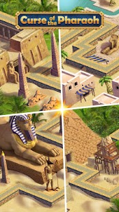 Curse of the Pharaoh - Match 3 Screenshot