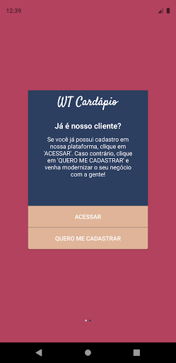 WT Cardápio Screen 2