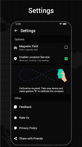 Compass App: Direction Compass screenshot