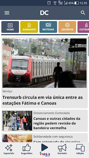 Diário de Canoas Screenshot