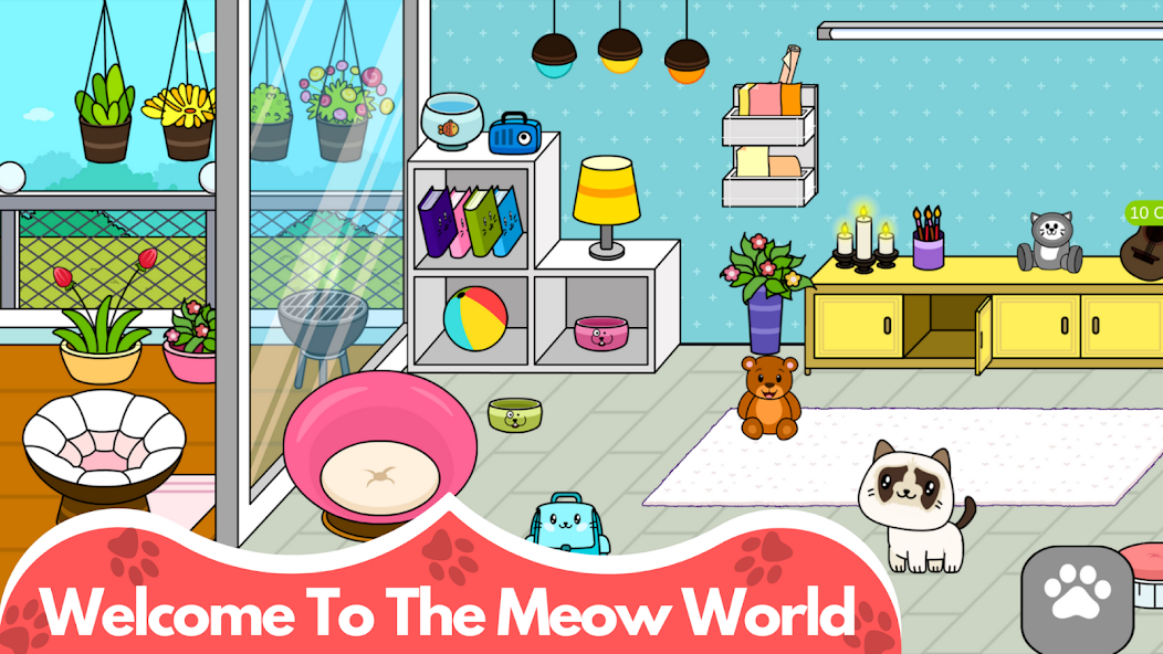 My Cat Town - Cute Kitty Games banner