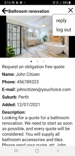 Quotenet Screen 3