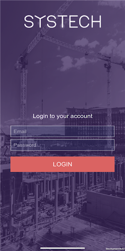 Android application Systech Site Records screenshort