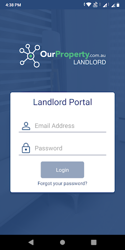 Android application OurLandlord screenshort