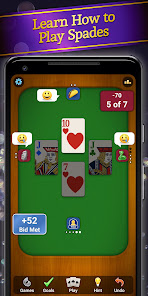 Spades: Classic Card Games  screenshots 1