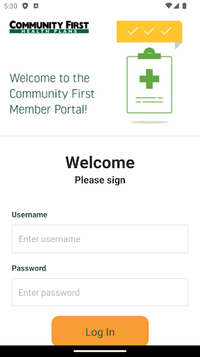 Android application CFHP Portal screenshort