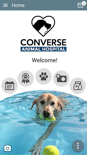 Android application Converse Animal Hospital screenshort