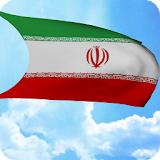 3D Iran Flag Live Wallpaper icon