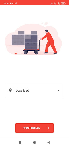 Android application Tracking Tecnimotors screenshort