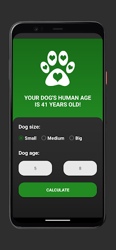 Dog Life Estimator Screen 2