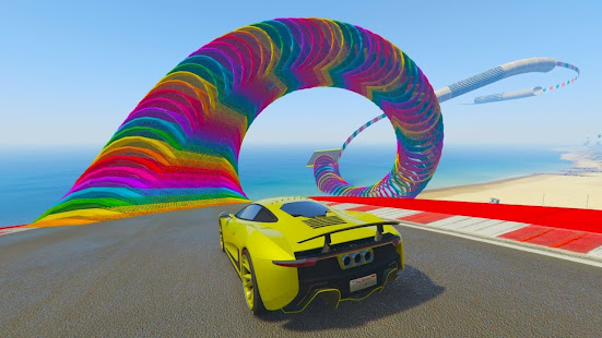 Mega Ramp Racing Car Stunts 3D: Impossible Tracks 1.0 screenshots 17
