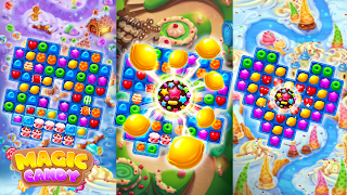 Match 3 Games: Magic Candy - Screenshot 3