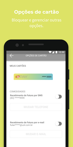 Cartão DD Pay Screen 2