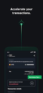 Green: Bitcoin Wallet Screenshot