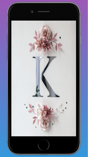 Android application K Letters HD Wallpapers screenshort