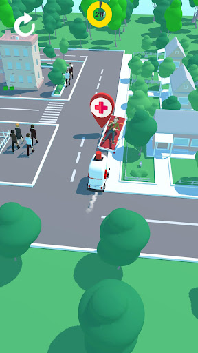 Android application Hospital Rush screenshort