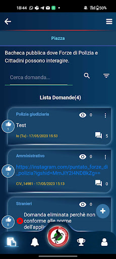 Android application Puntato screenshort