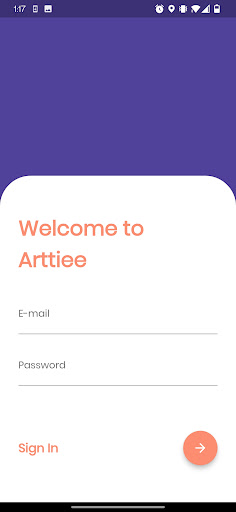 Android application Arttiee screenshort